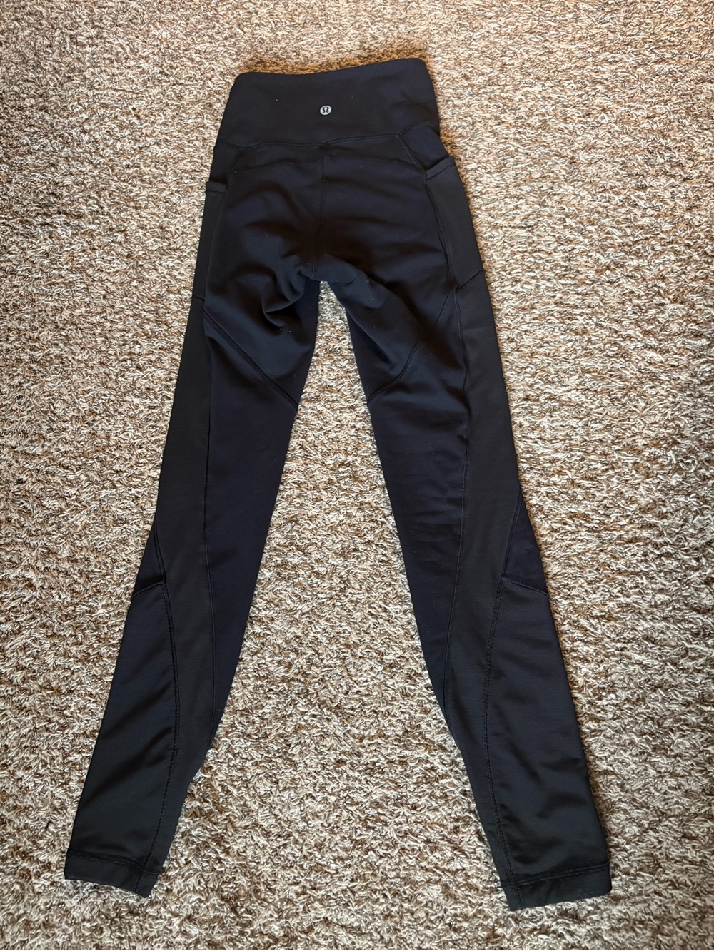 Lululemon Black High-Rise Pocket Leggings
